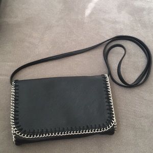 Black crossbody purse